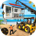 beach house builder construction games